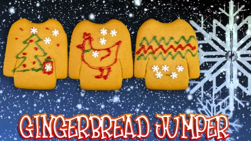 Christmas Gingerbread Jumper - Lets Build thumb