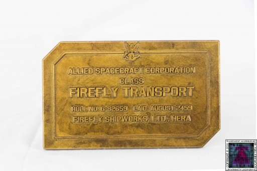 Firefly Dedication Plaque