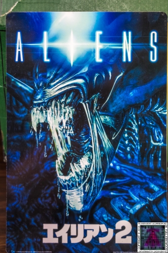 Aliens Metal Art