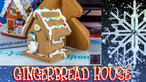Christmas Gingerbread House - Lets Build thumb