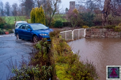 Gates Working Like a Dam - Cumbria Flooding December 2015 (5)