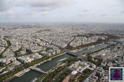 Eiffel Tower Top Deck