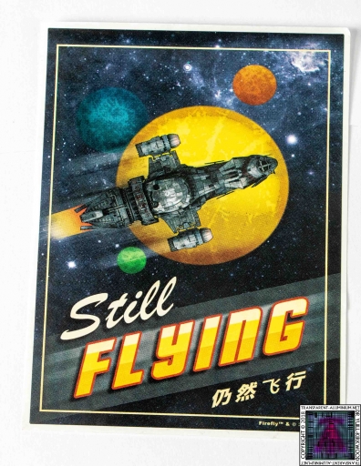 Still Flying Sticker