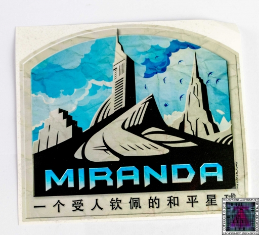 Miranda Sticker
