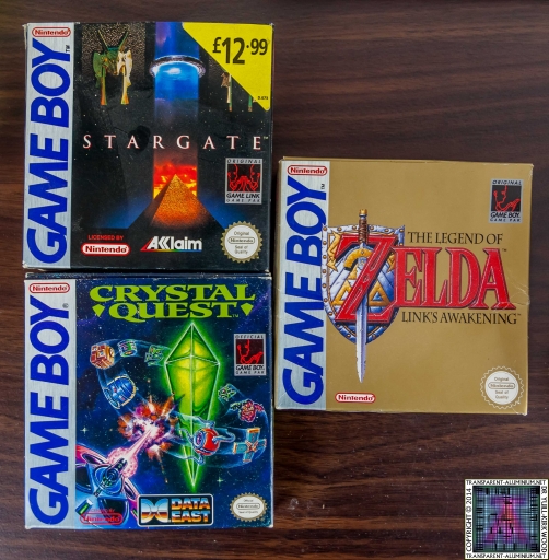 Game Boy Game Boxes