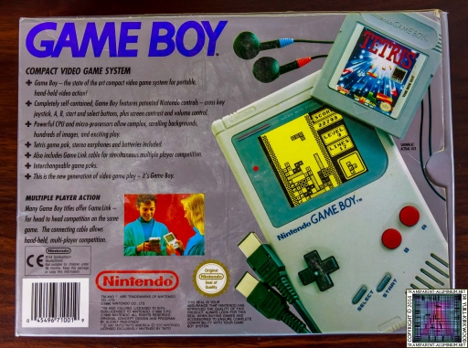 Game Boy Original Box