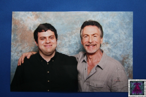 Me and Robin Sachs
