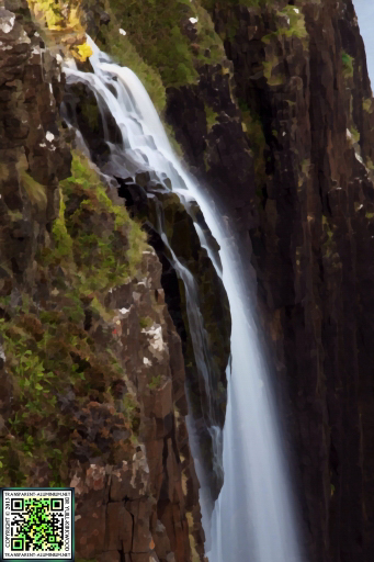 Kilt Rock Painting