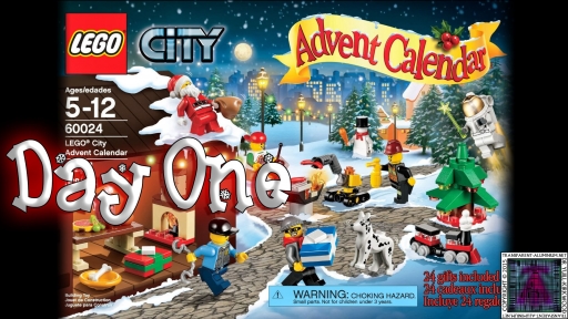 LEGO City Advent Calendar 60024 thumb - Day 01