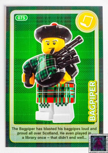 Bagpiper LEGO Create The World Cards (8)
