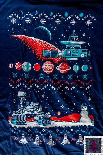 Loot Crate Galaxy Holiday Sweater T-Shirt