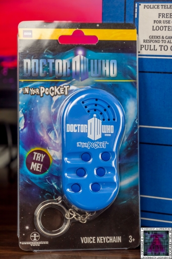 Doctor Who in Your Pocket Keychain