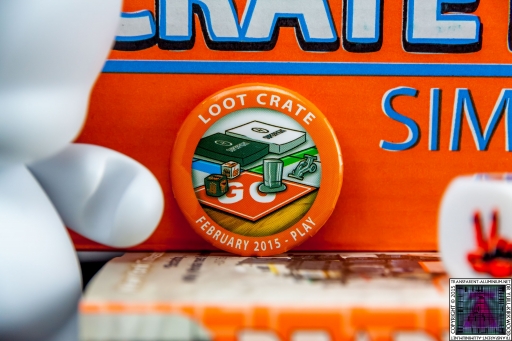 Loot Crate February 2015 Play Badge Pin