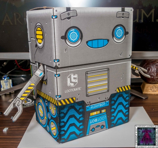 Loot Crate - February 2017 Box Art LootBot (1)