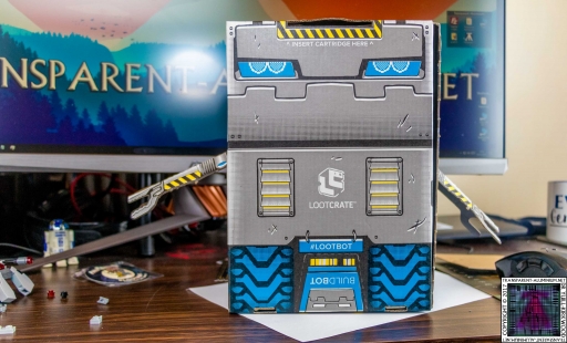 Loot Crate - February 2017 Box Art LootBot (2)