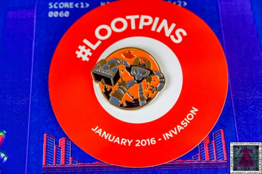 Loot Crate - January 2016 Invasion Pin