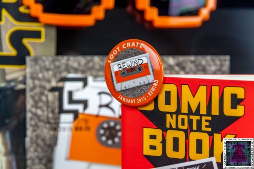 Loot Crate January 2015 Rewind Badge