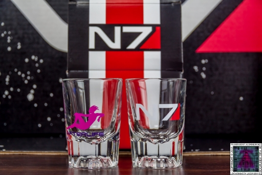 N7 Mass Effect Shot Glass Set