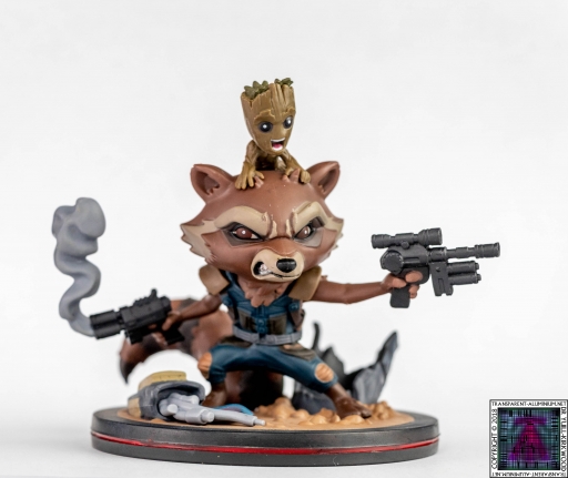 Rocket and Baby Groot Q-Fig