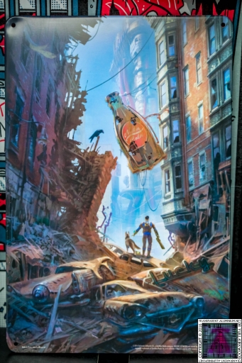 Fallout 4 Metal Art Print