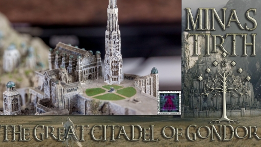 Minas Tirith The Great Citadel Of Gondor by Weta
