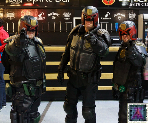 The Judges at Newcastle Film and Comic Con 2014