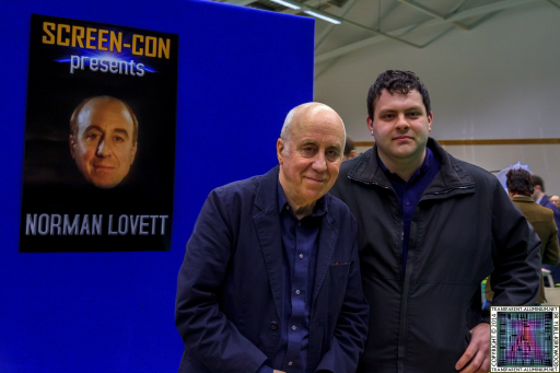 Me and Norman Lovett at Screen-Con 2014