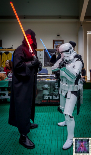 Stormtroopers and the Sith at Screen-Con 2014