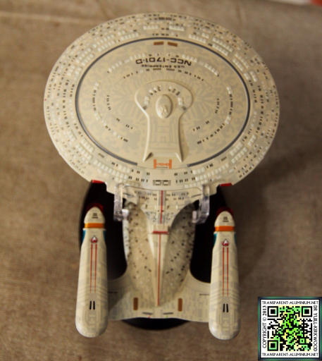 Star Trek Starship Collection Magazine Enterprise D 06