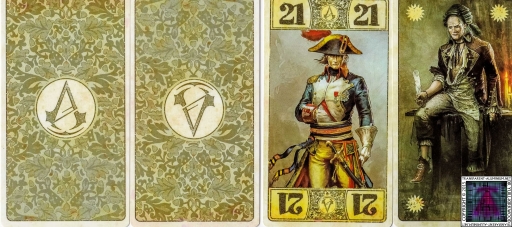 Assassins Creed Unity Guillotine Edition French Tarot Cards