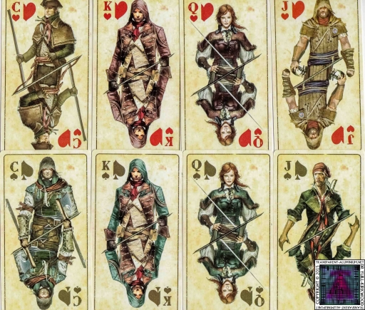 Assassins Creed Unity Guillotine Edition Playing Cards