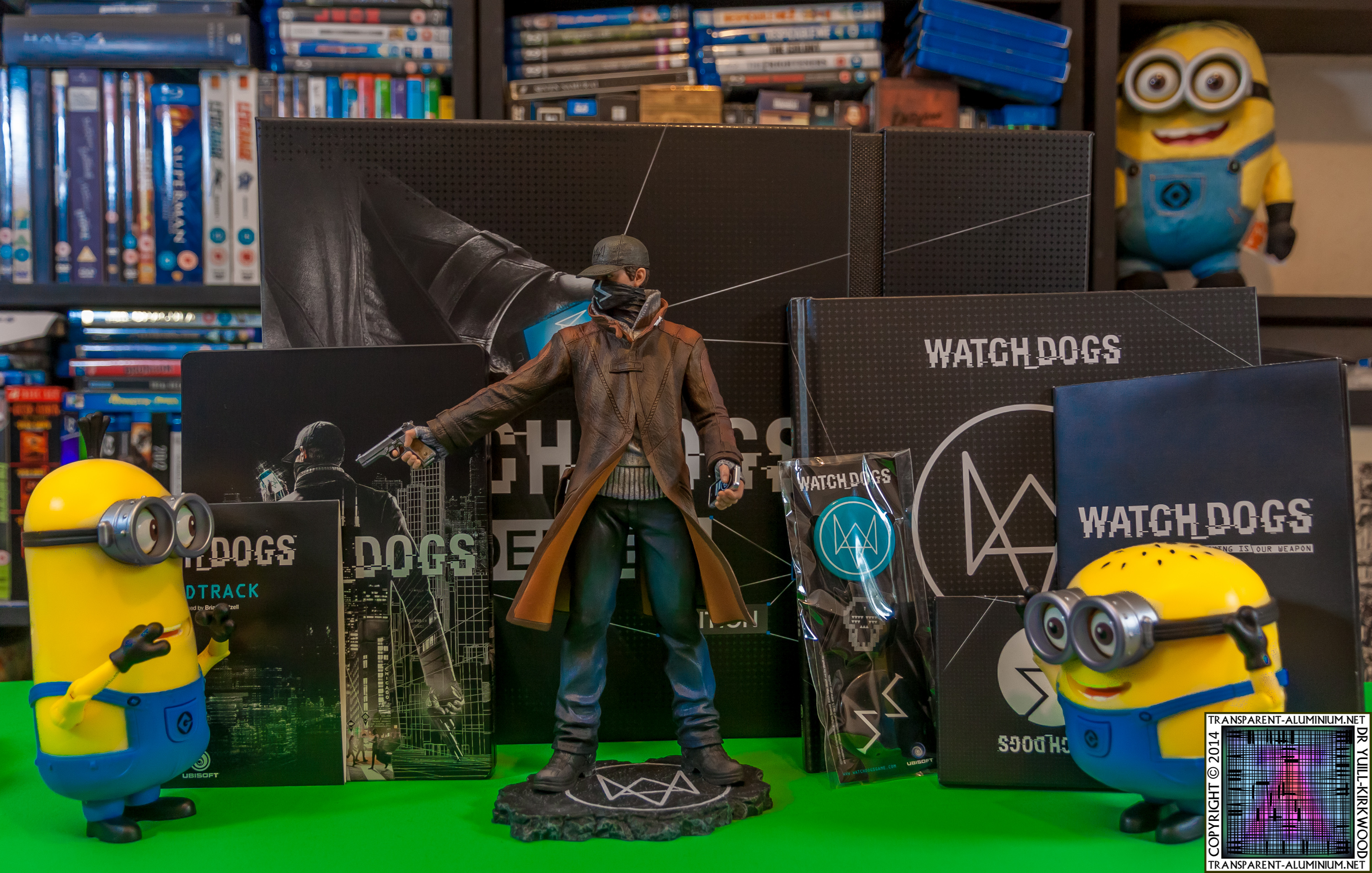 Watch Dogs Dedsec Edition Aiden Pearce Shooting Minion