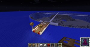 The Train lines to the Mainland from the Ocean City are laid Minecraft‬ I will connect them to the network later.