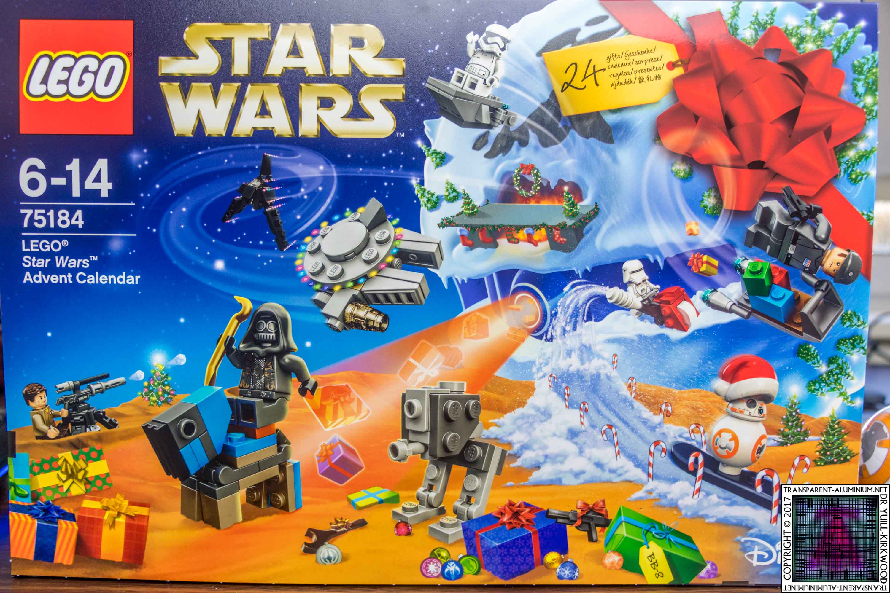 LEGO Star Wars Advent Calendar Day 1 75184