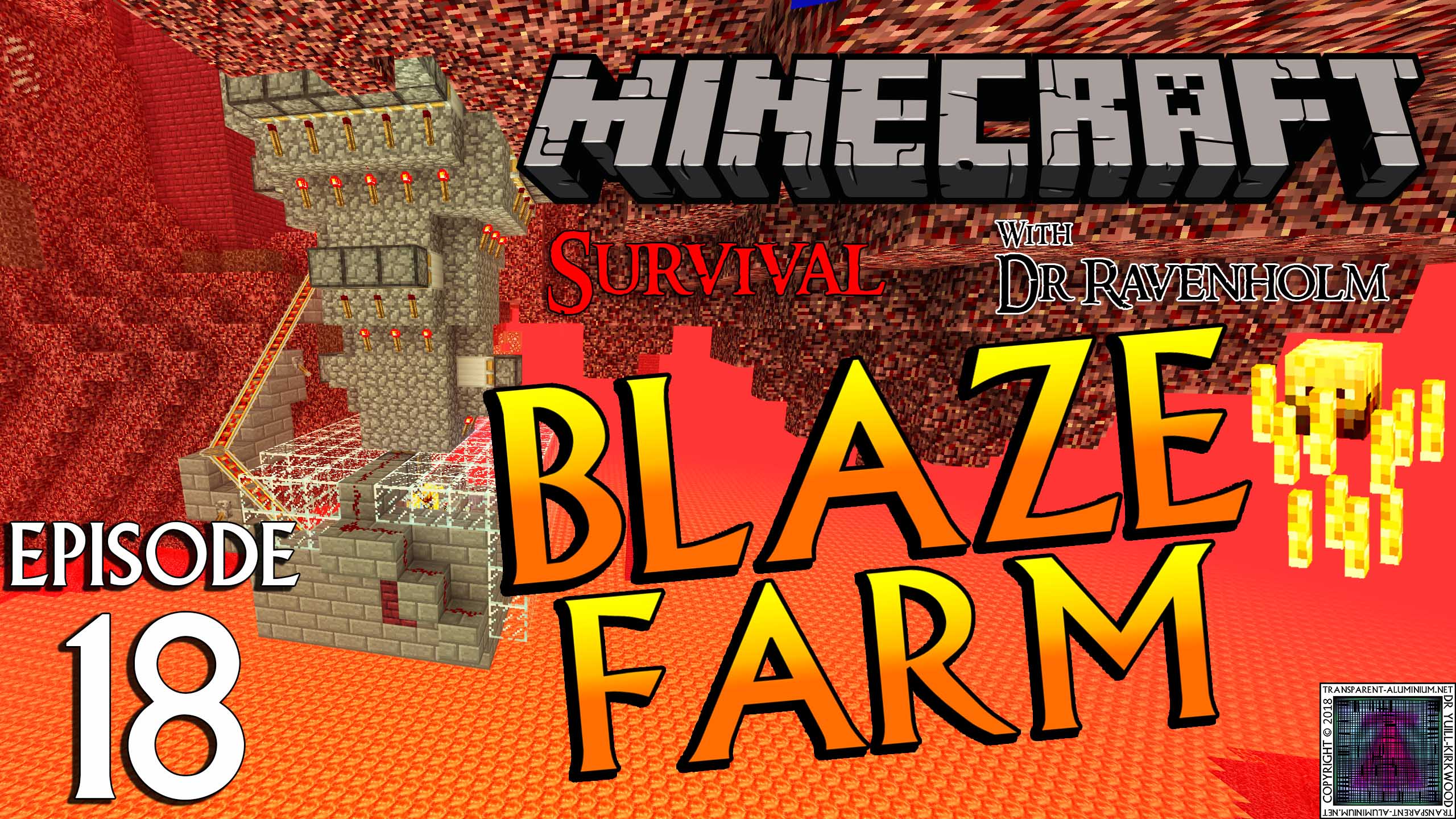 Minecraft Survival Episode 18 Blaze Farm Transparent Aluminium Net