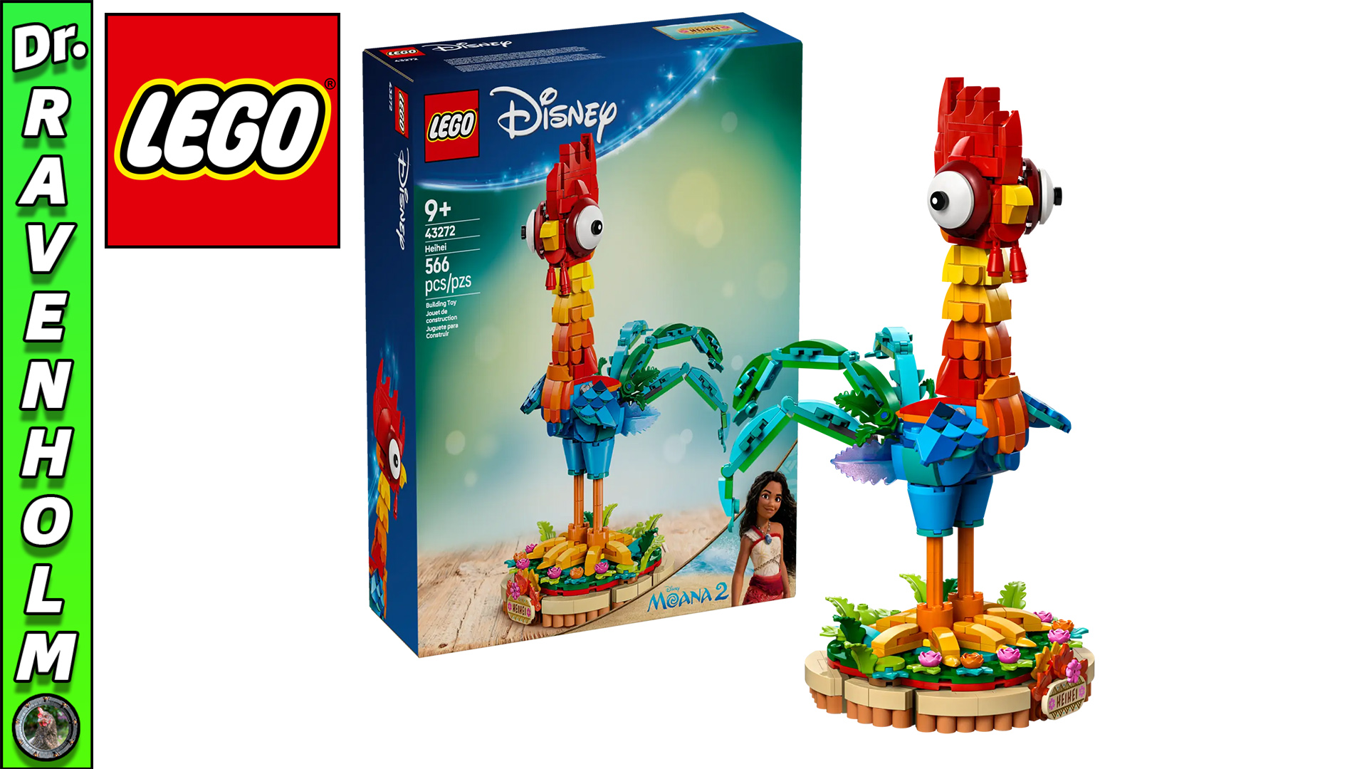 LEGO Disney Moana 2 Heihei 43272 – Let’s Build