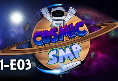Cosmic SMP S1-E03 – Shopping, MiniGames and Gifts