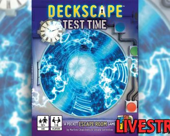 Deckscape: Test Time Card Game Playthrough (SPOILERS)