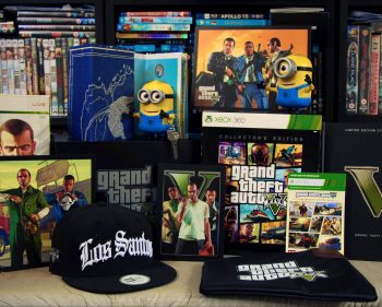 GTA V Collector’s Edition Xbox 360 Unboxing