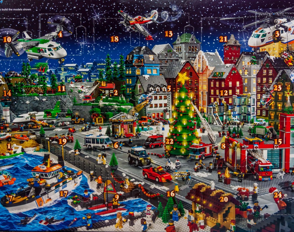 LEGO City Advent Calendar – 60024  Transparent-Aluminium.net