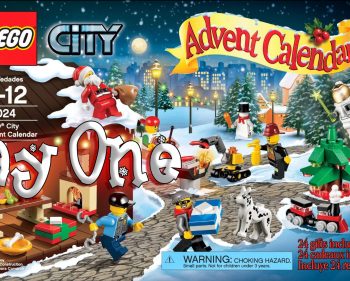 LEGO City Advent Calendar Day 01 – 60024