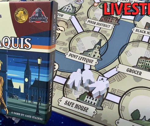 Maquis – Solo Playthrough, Setup, Rules and Card Art