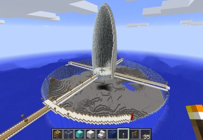 Minecraft – Ocean City Central Tower
