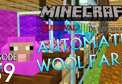 Minecraft Survival: Episode 59 – Automatic Wool Farm