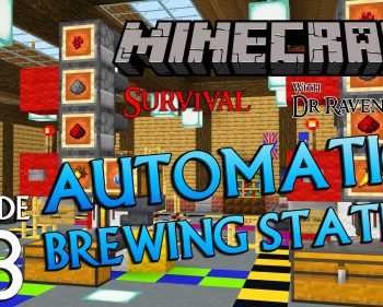 Minecraft Survival: Episode 68 – Automatic Potion Brewing Station for Bedrock/Pocket Edition