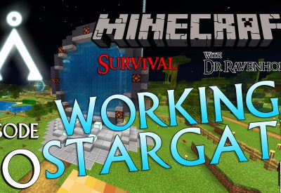 Minecraft Survival: Episode 40 – Build A Working Stargate