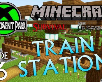Minecraft Survival: Episode 46 – Train Station (Achievement Park)