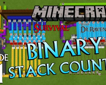 Minecraft Survival: Episode 61 – Redstone Binary Stack Counter