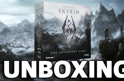Unboxing The Elder Scrolls V: Skyrim The Adventure Game Complete Deluxe